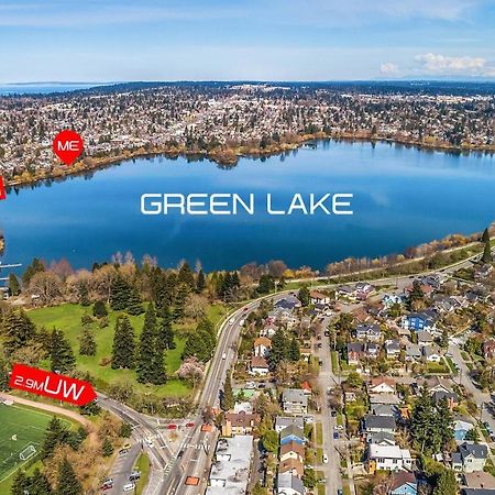 Green Lake 1St Line Home A With Central Air Conditioners Seattle Buitenkant foto